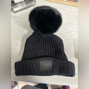 Love Your Melon Black Winter Hat